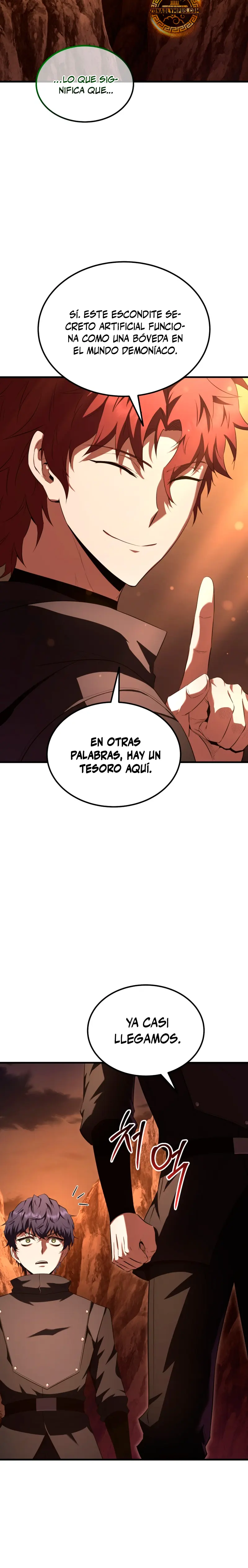 El villano de mirada cortante de la Academia Demoniaca Capitulo 41 página 28