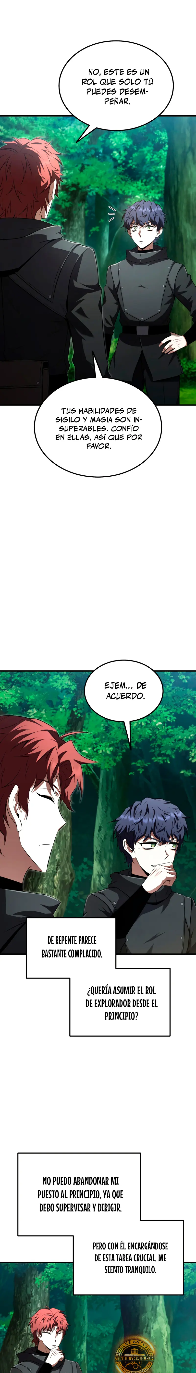 El villano de mirada cortante de la Academia Demoniaca Capitulo 42 página 11