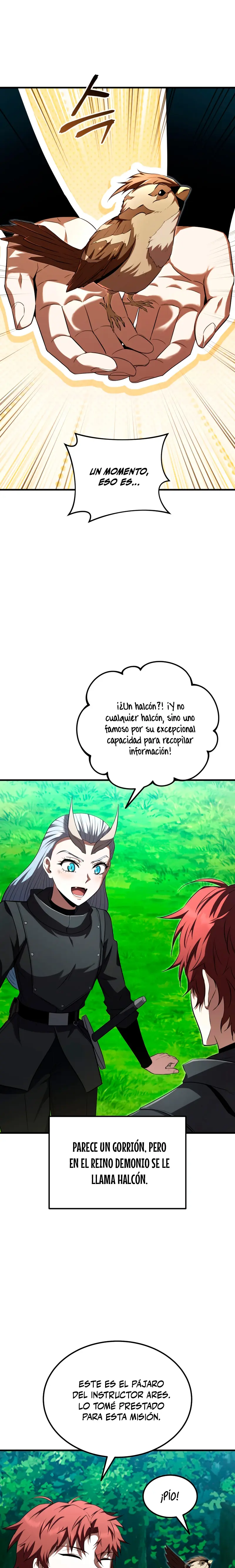 El villano de mirada cortante de la Academia Demoniaca Capitulo 42 página 13