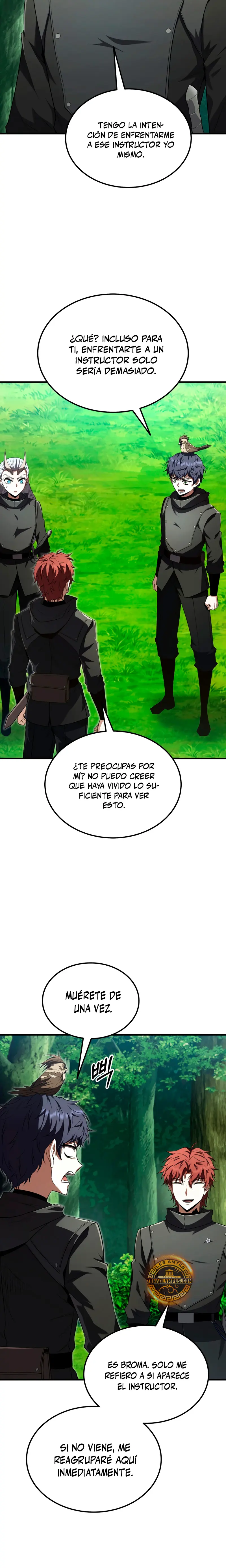 El villano de mirada cortante de la Academia Demoniaca Capitulo 42 página 21