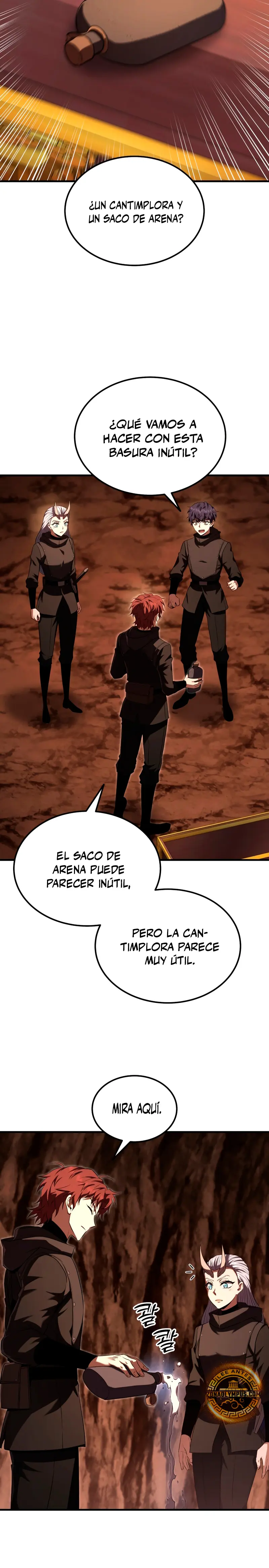 El villano de mirada cortante de la Academia Demoniaca Capitulo 42 página 7
