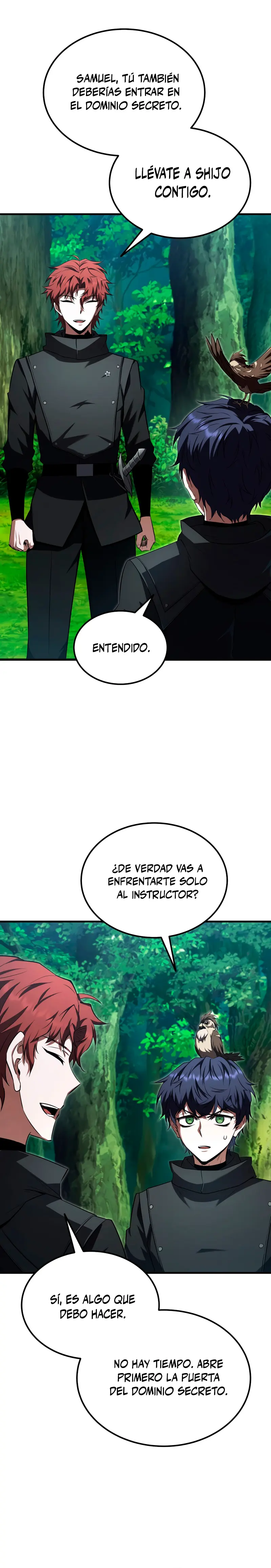 El villano de mirada cortante de la Academia Demoniaca Capitulo 43 página 13