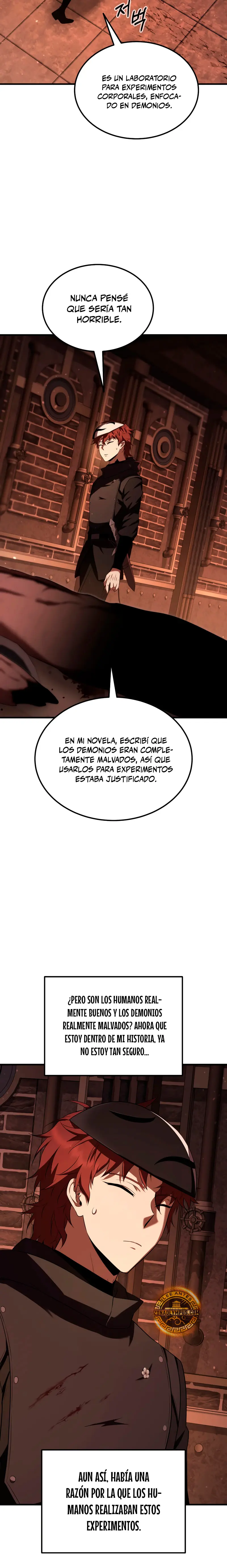 El villano de mirada cortante de la Academia Demoniaca Capitulo 45 página 10