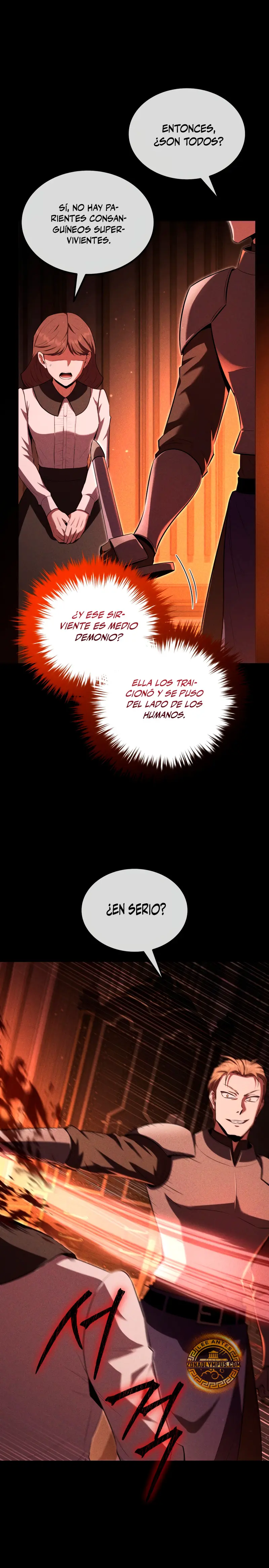 El villano de mirada cortante de la Academia Demoniaca Capitulo 46 página 10