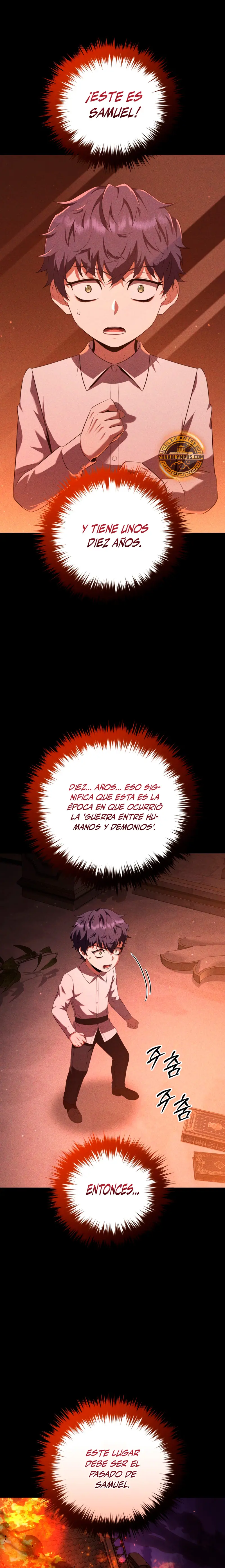 El villano de mirada cortante de la Academia Demoniaca Capitulo 46 página 4