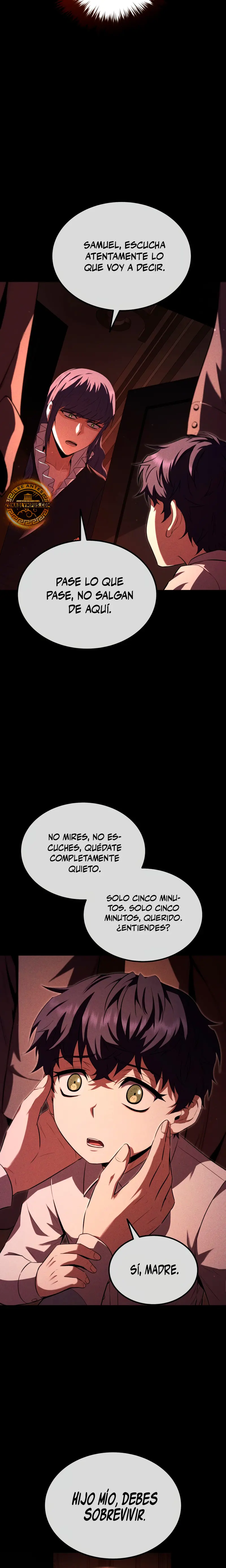 El villano de mirada cortante de la Academia Demoniaca Capitulo 46 página 6