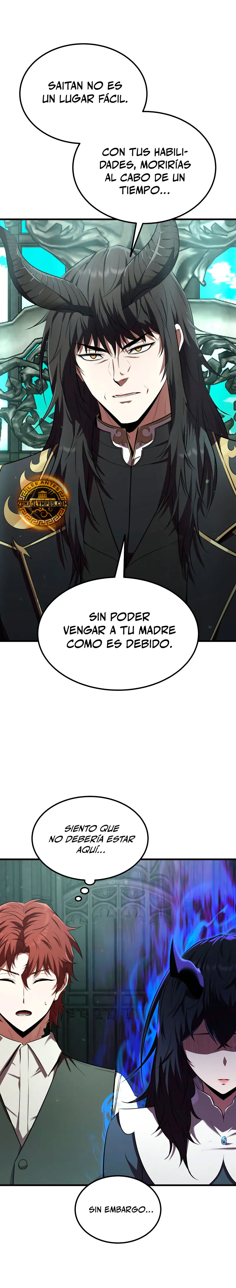 El villano de mirada cortante de la Academia Demoniaca Capitulo 5 página 31