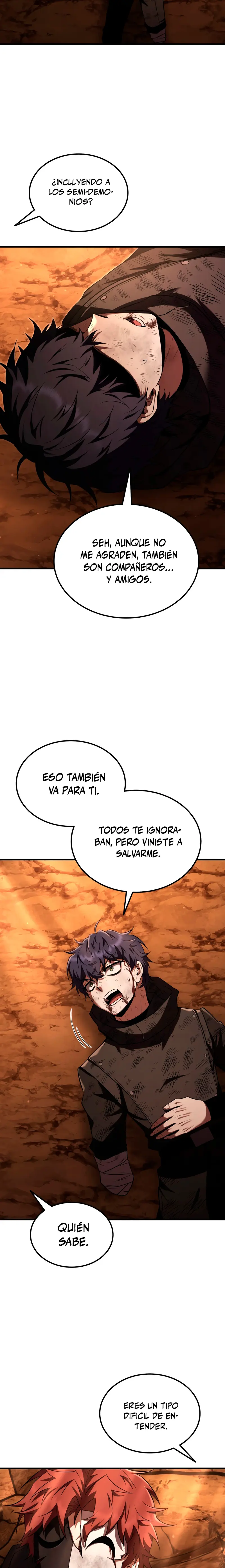 El villano de mirada cortante de la Academia Demoniaca Capitulo 50 página 23