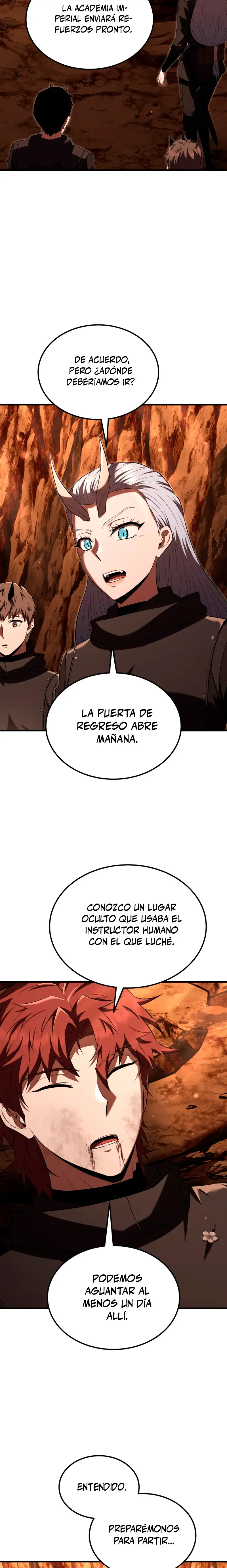 El villano de mirada cortante de la Academia Demoniaca Capitulo 51 página 14