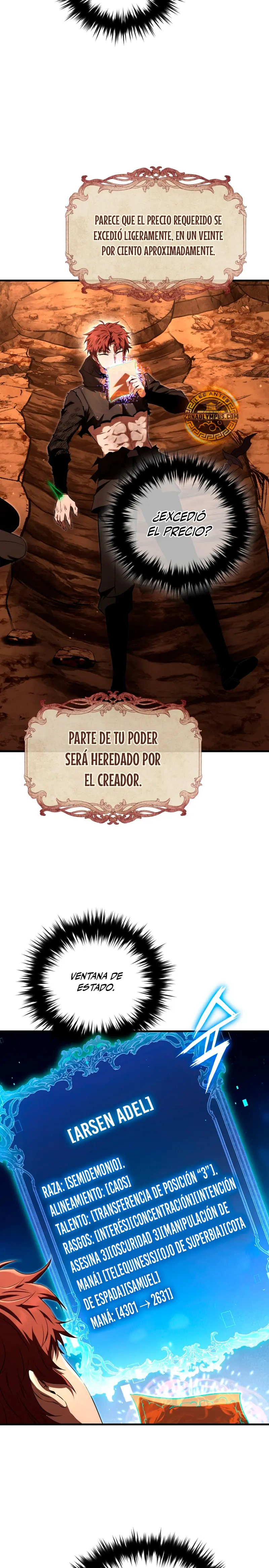 El villano de mirada cortante de la Academia Demoniaca Capitulo 51 página 5