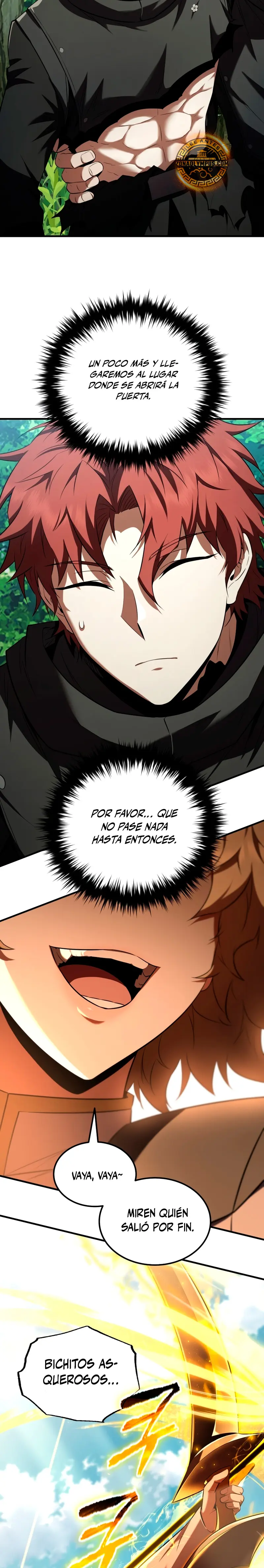 El villano de mirada cortante de la Academia Demoniaca Capitulo 52 página 29