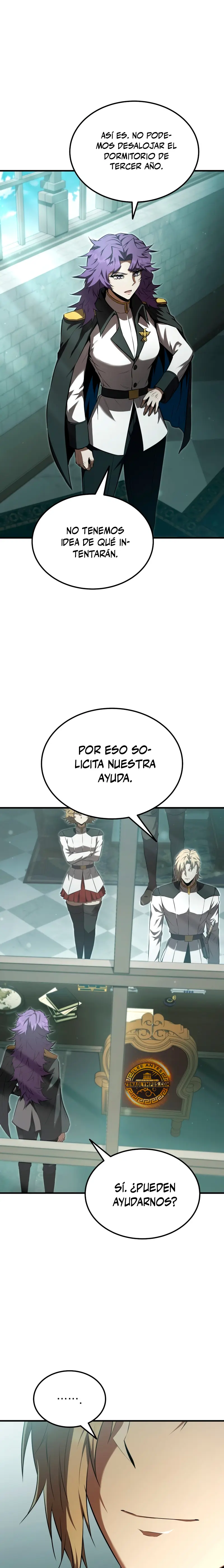 El villano de mirada cortante de la Academia Demoniaca Capitulo 52 página 7