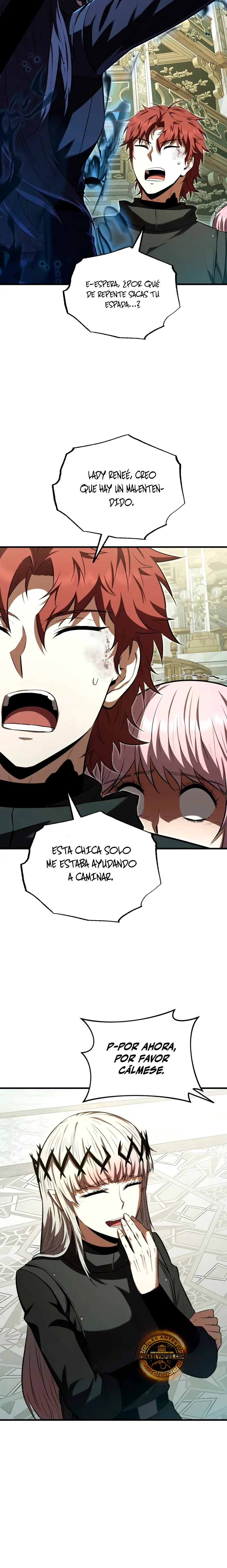 El villano de mirada cortante de la Academia Demoniaca Capitulo 54 página 15