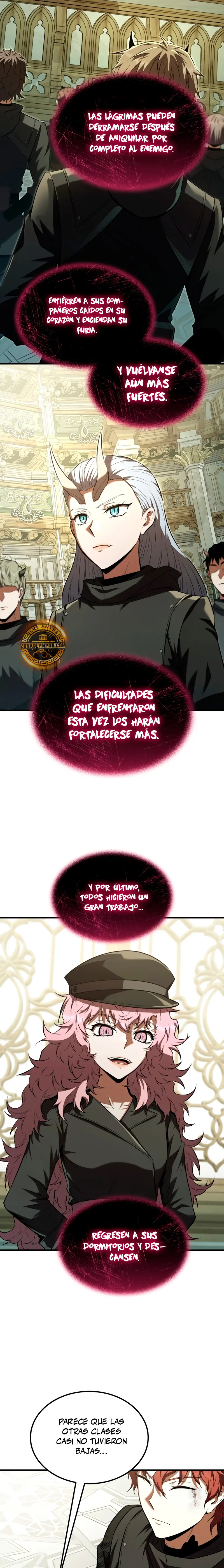 El villano de mirada cortante de la Academia Demoniaca Capitulo 54 página 18