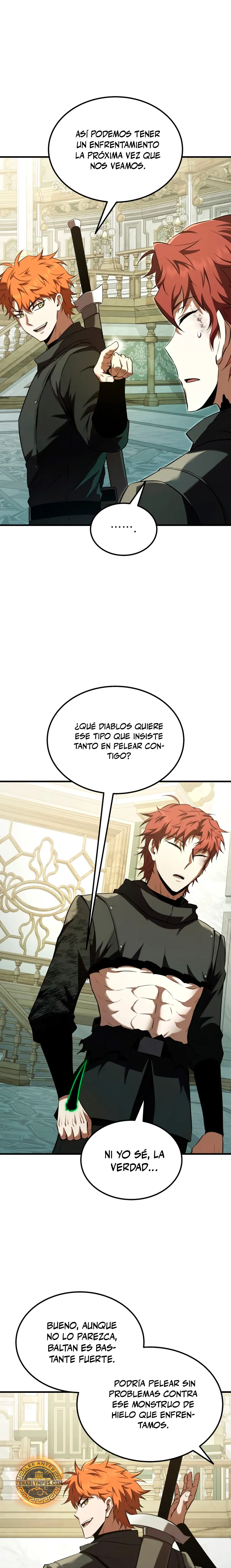 El villano de mirada cortante de la Academia Demoniaca Capitulo 54 página 23