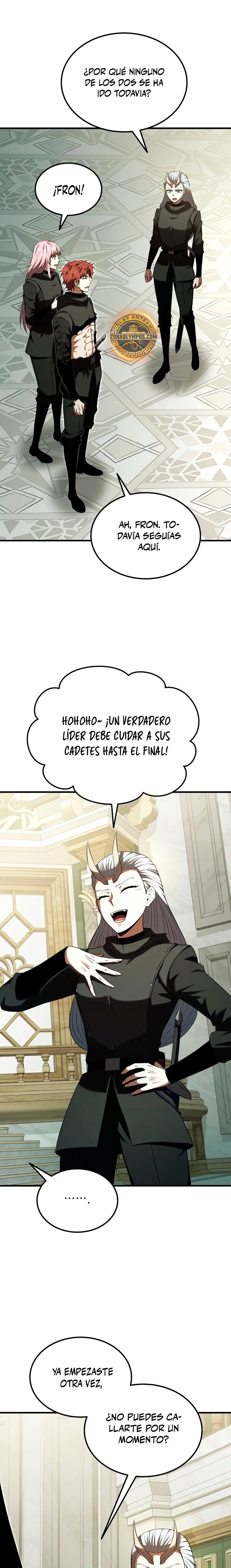 El villano de mirada cortante de la Academia Demoniaca Capitulo 54 página 25