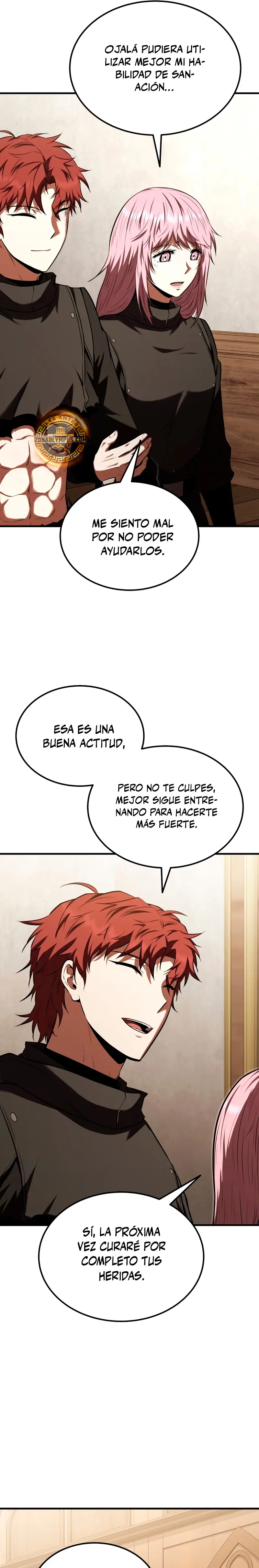 El villano de mirada cortante de la Academia Demoniaca Capitulo 54 página 28