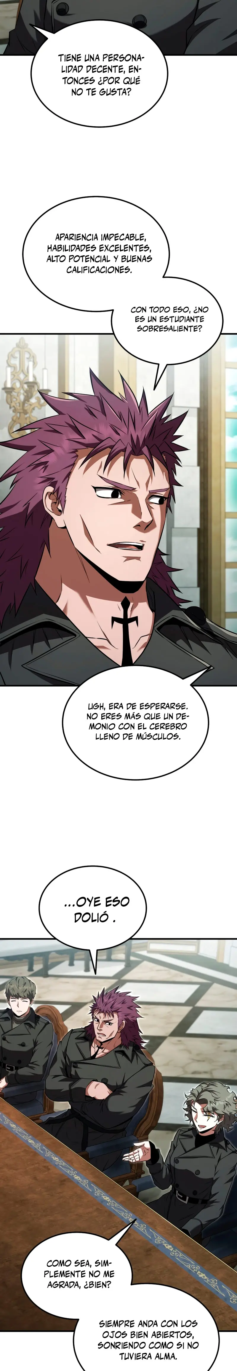 El villano de mirada cortante de la Academia Demoniaca Capitulo 55 página 9