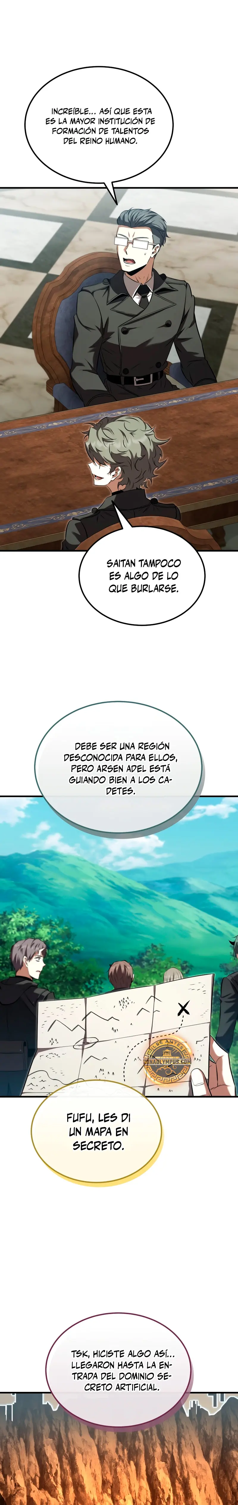 El villano de mirada cortante de la Academia Demoniaca Capitulo 55 página 31