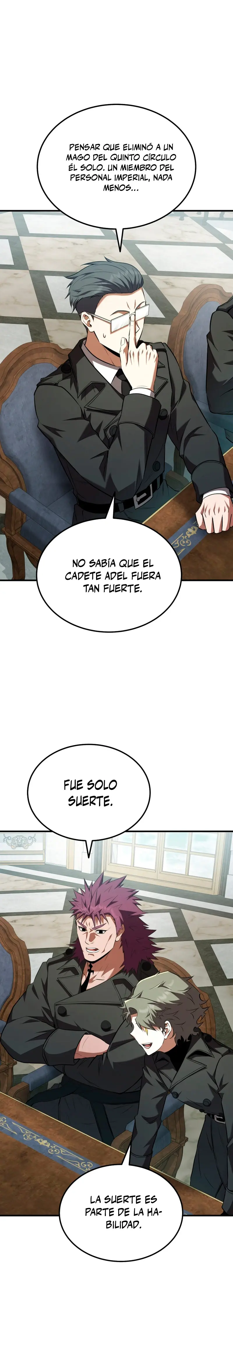 El villano de mirada cortante de la Academia Demoniaca Capitulo 56 página 19