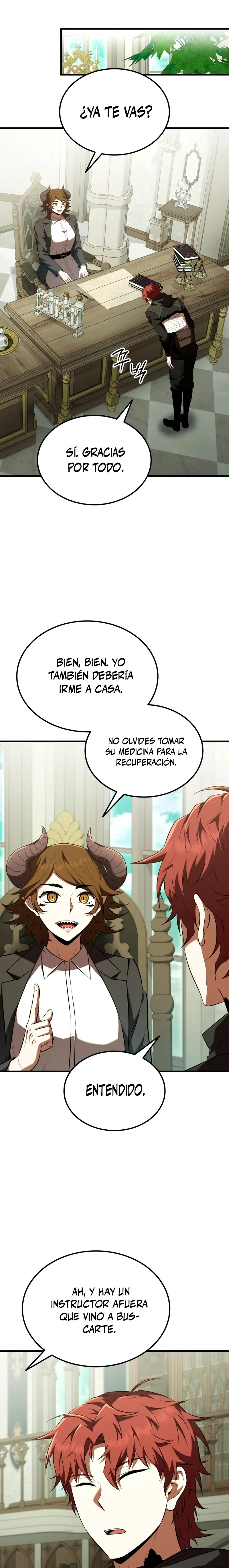 El villano de mirada cortante de la Academia Demoniaca Capitulo 56 página 27