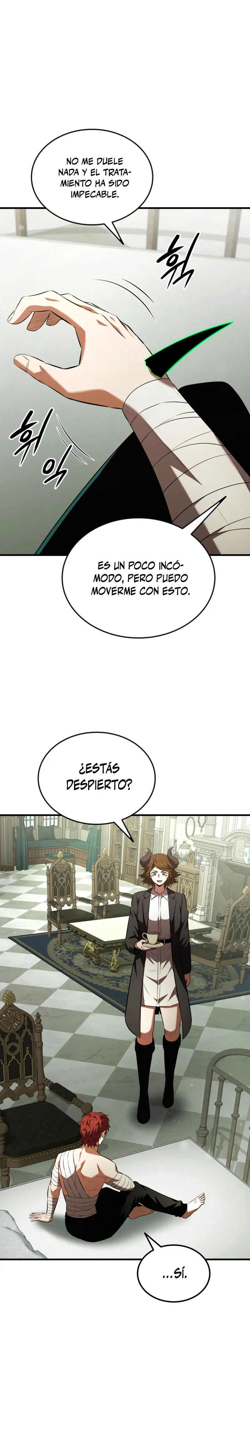 El villano de mirada cortante de la Academia Demoniaca Capitulo 56 página 7