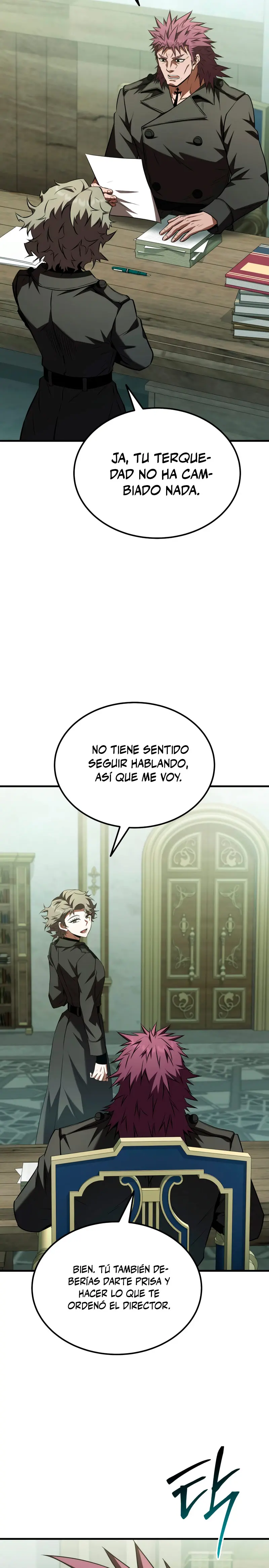 El villano de mirada cortante de la Academia Demoniaca Capitulo 57 página 9