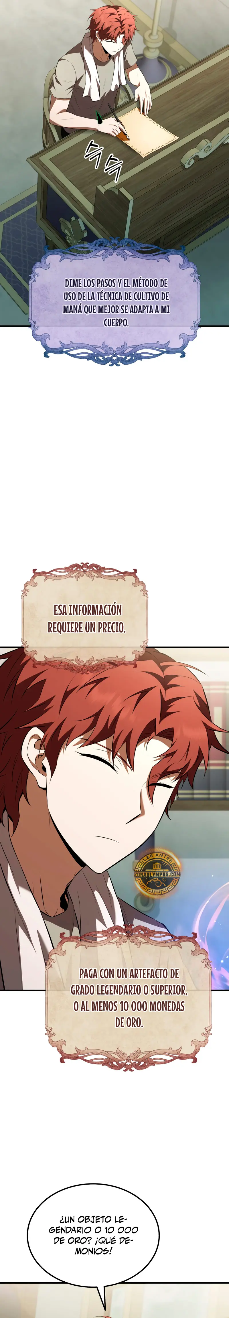 El villano de mirada cortante de la Academia Demoniaca Capitulo 57 página 19