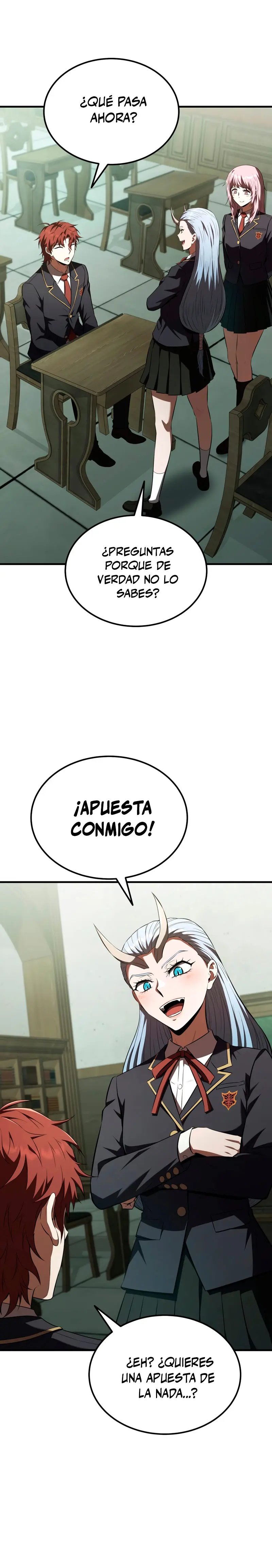 El villano de mirada cortante de la Academia Demoniaca Capitulo 57 página 24
