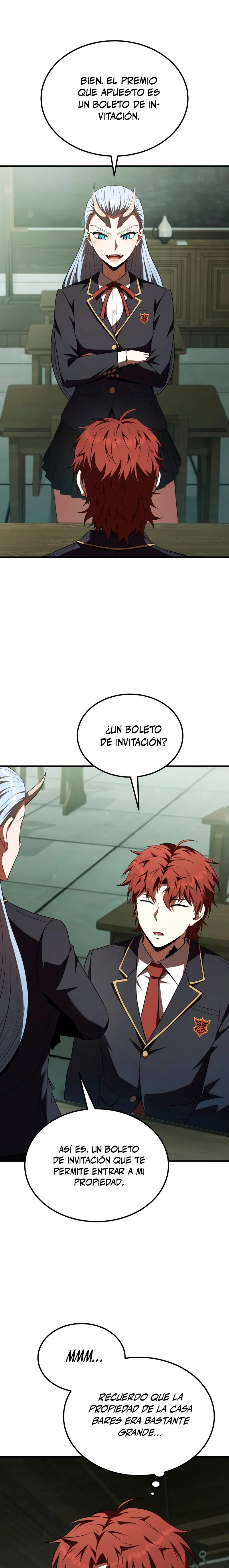 El villano de mirada cortante de la Academia Demoniaca Capitulo 57 página 27