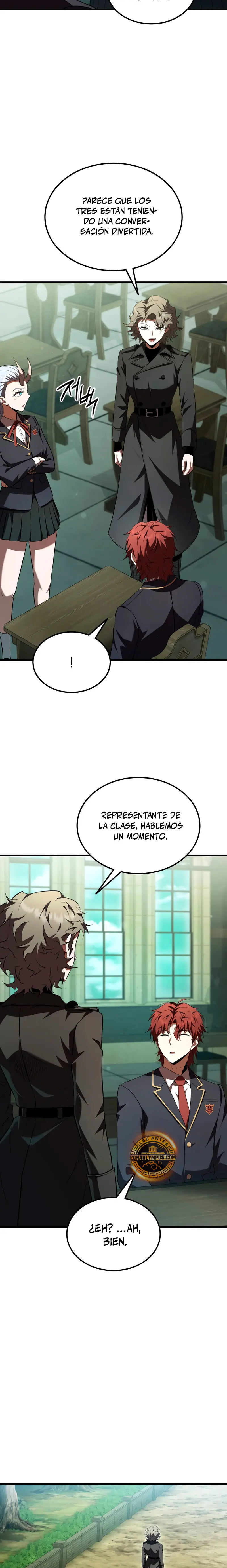 El villano de mirada cortante de la Academia Demoniaca Capitulo 57 página 31