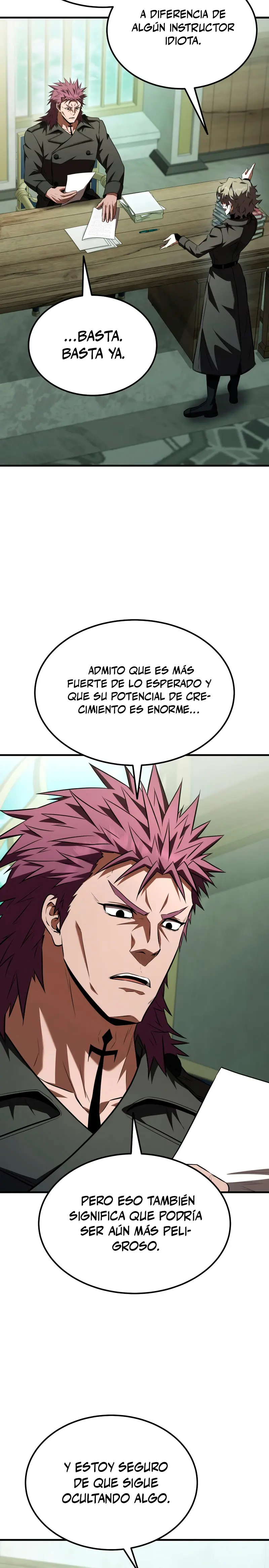 El villano de mirada cortante de la Academia Demoniaca Capitulo 57 página 8