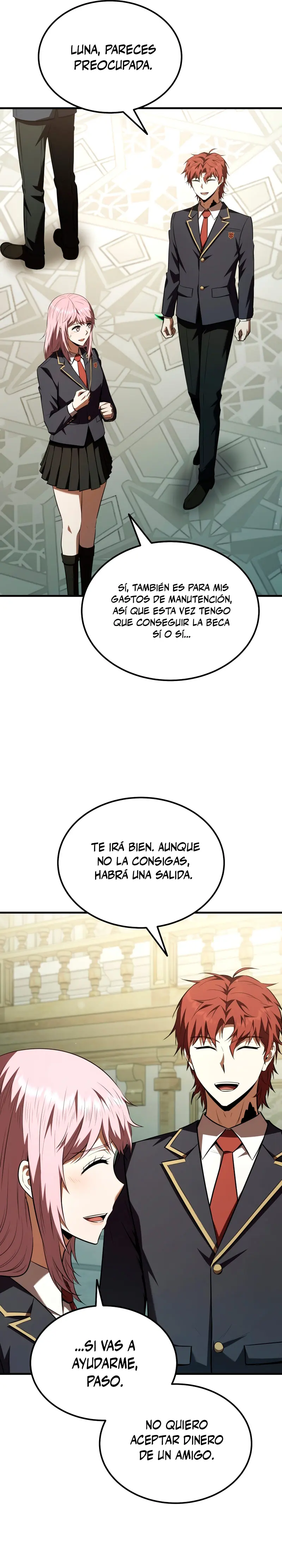 El villano de mirada cortante de la Academia Demoniaca Capitulo 58 página 14