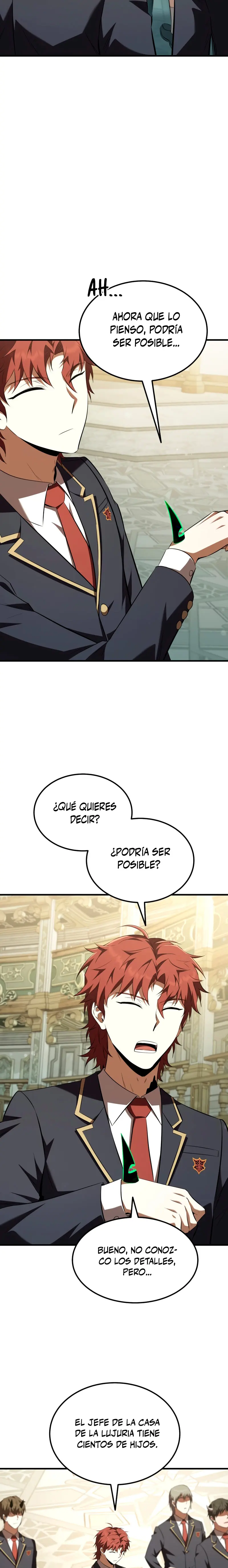 El villano de mirada cortante de la Academia Demoniaca Capitulo 58 página 28