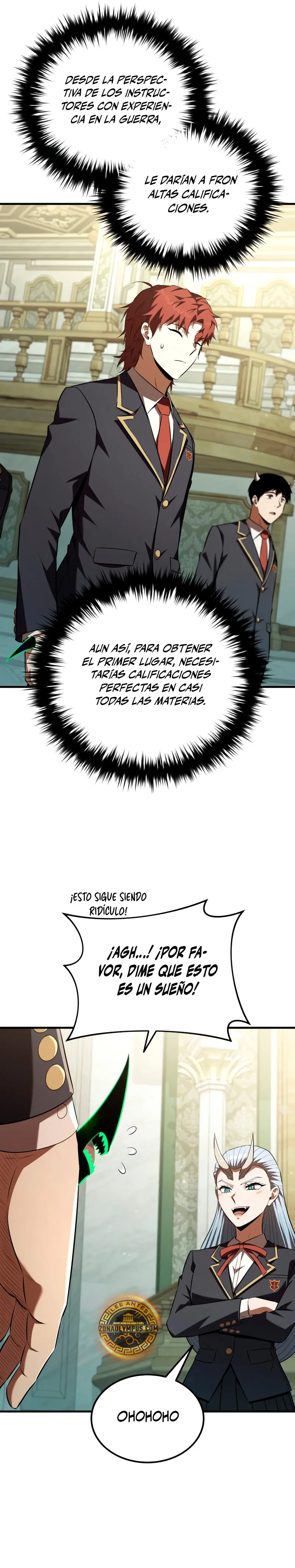 El villano de mirada cortante de la Academia Demoniaca Capitulo 58 página 30