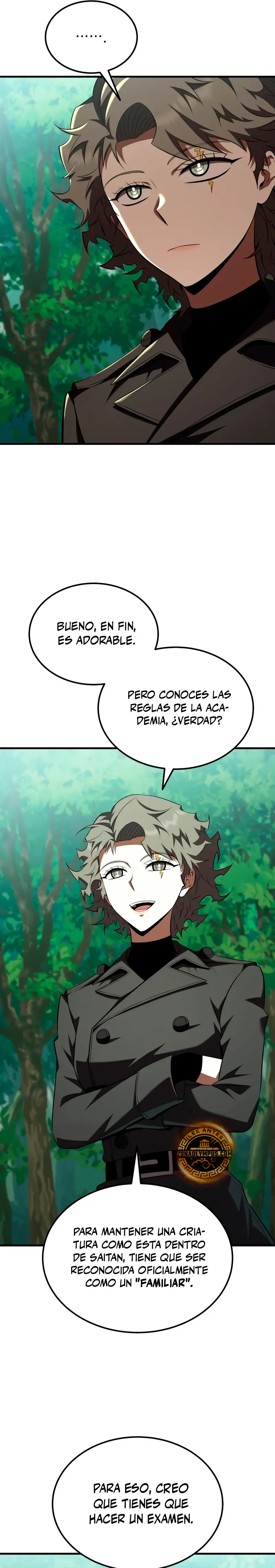 El villano de mirada cortante de la Academia Demoniaca Capitulo 58 página 8