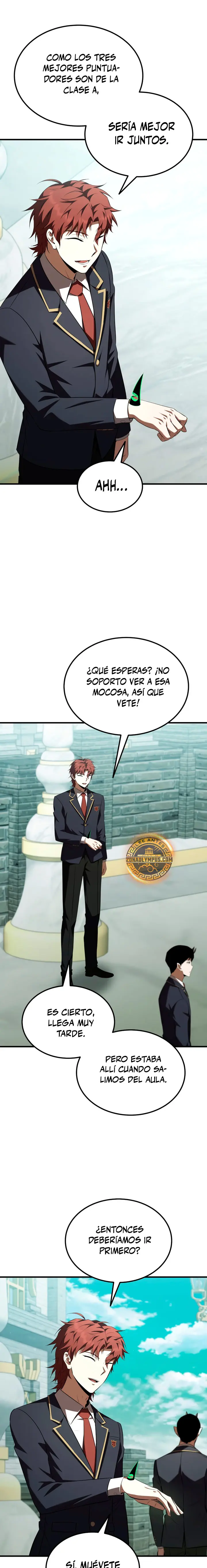 El villano de mirada cortante de la Academia Demoniaca Capitulo 59 página 18