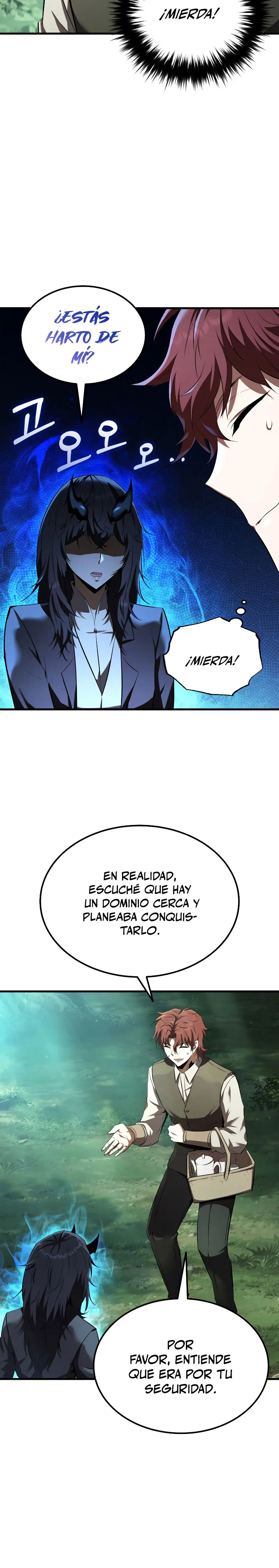 El villano de mirada cortante de la Academia Demoniaca Capitulo 6 página 31