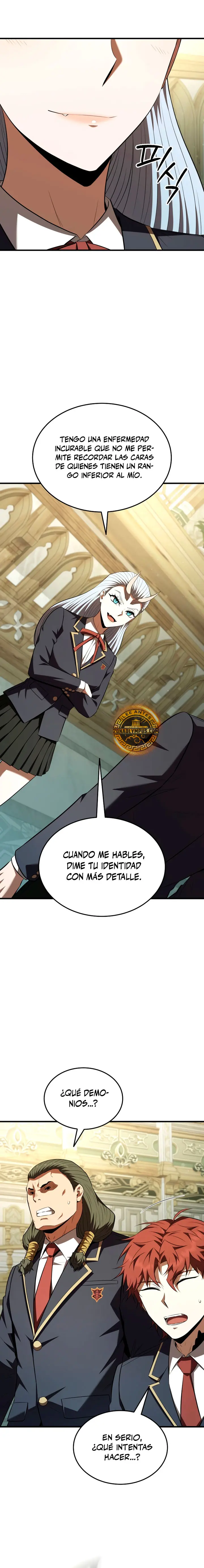 El villano de mirada cortante de la Academia Demoniaca Capitulo 60 página 11