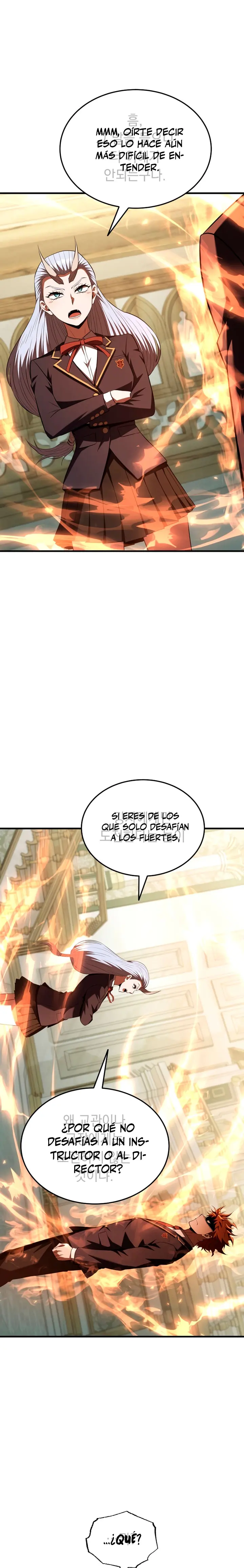 El villano de mirada cortante de la Academia Demoniaca Capitulo 60 página 15