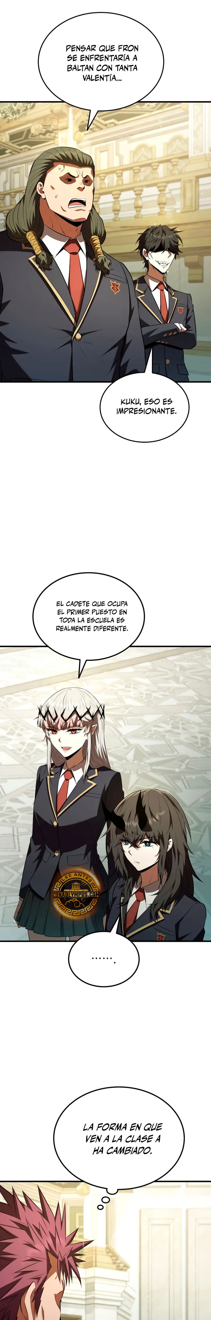 El villano de mirada cortante de la Academia Demoniaca Capitulo 60 página 21