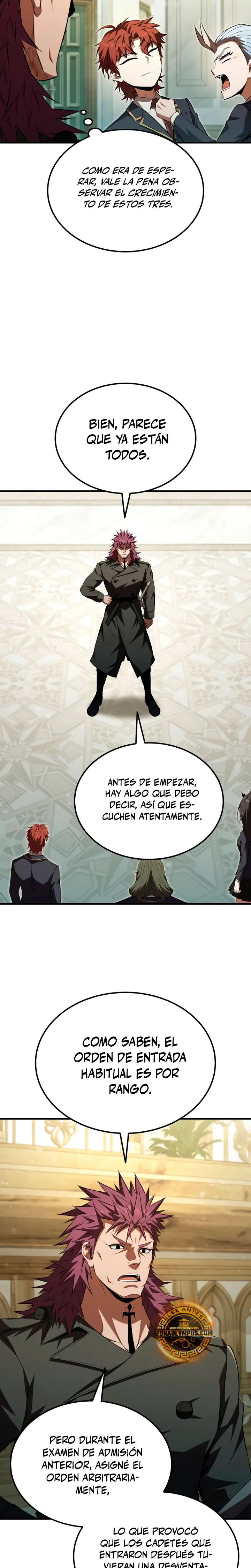 El villano de mirada cortante de la Academia Demoniaca Capitulo 60 página 22