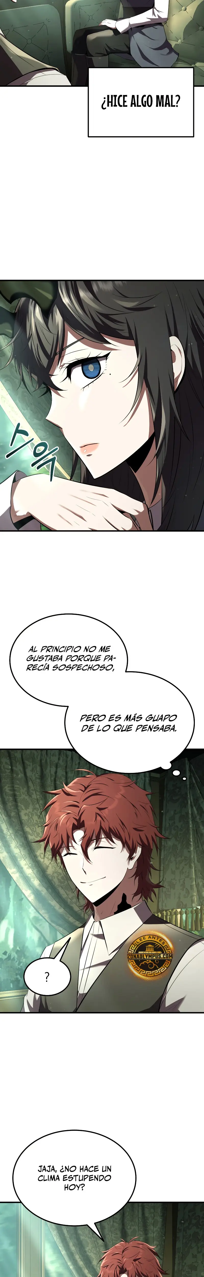 El villano de mirada cortante de la Academia Demoniaca Capitulo 8 página 18