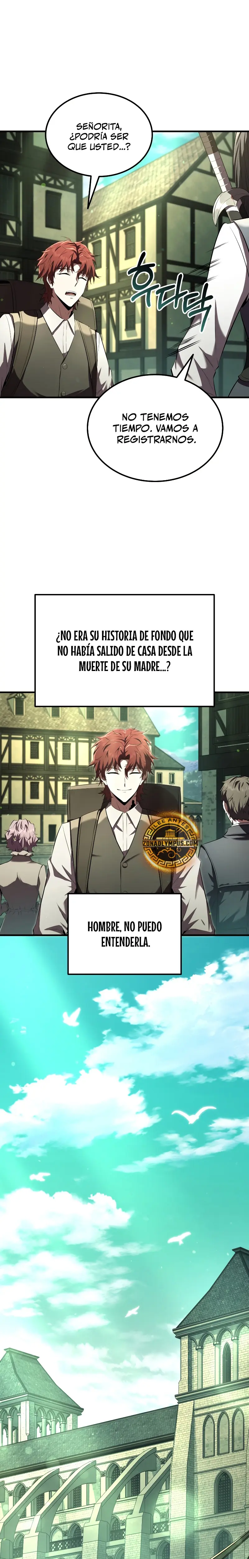 El villano de mirada cortante de la Academia Demoniaca Capitulo 8 página 27