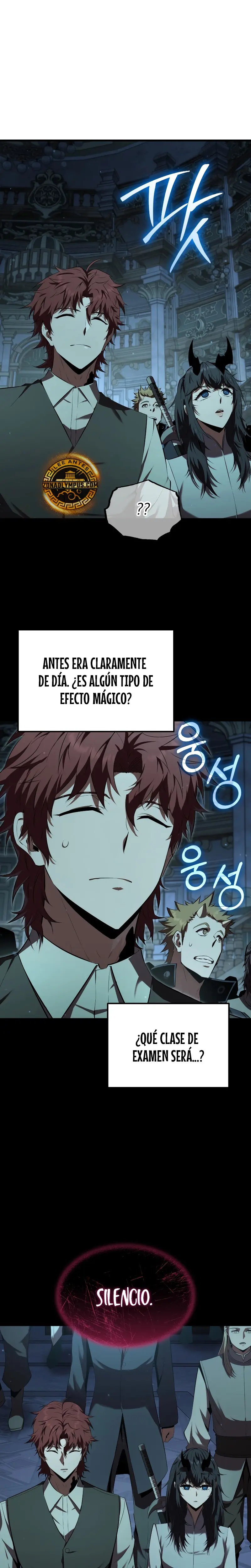 El villano de mirada cortante de la Academia Demoniaca Capitulo 9 página 20