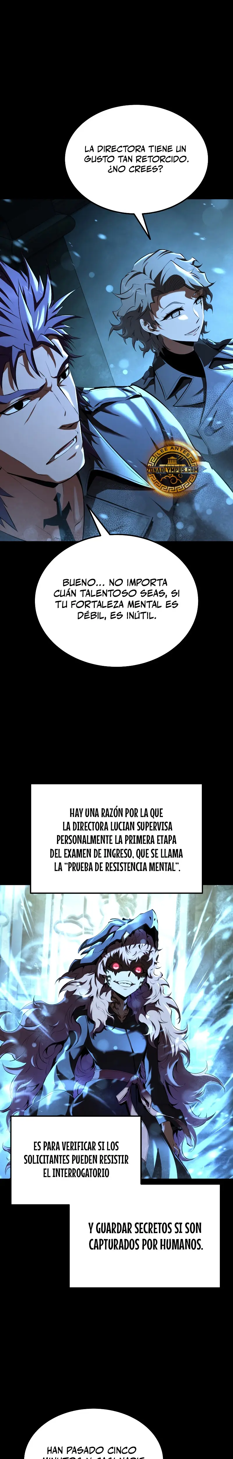 El villano de mirada cortante de la Academia Demoniaca Capitulo 9 página 25