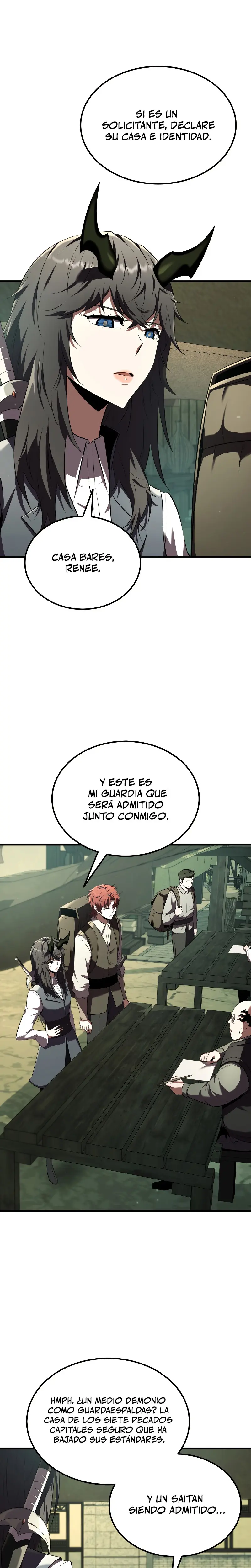 El villano de mirada cortante de la Academia Demoniaca Capitulo 9 página 4