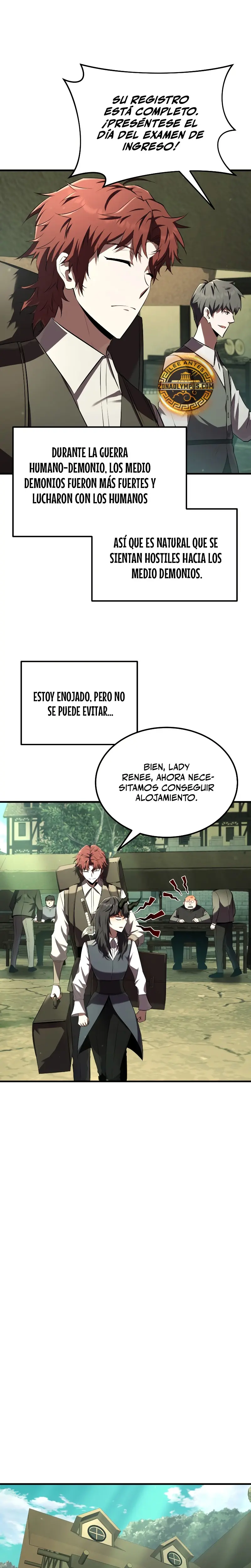 El villano de mirada cortante de la Academia Demoniaca Capitulo 9 página 6
