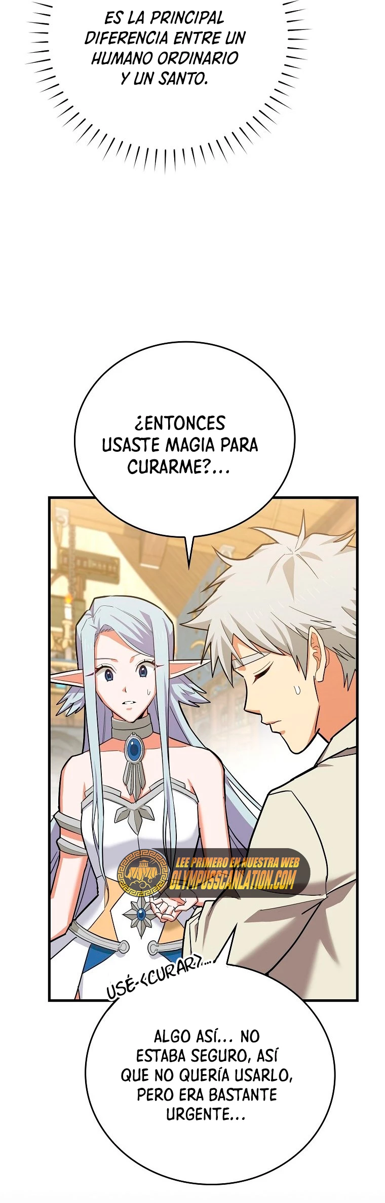 Al demonio con ser un santo, soy un medico Capitulo 18 página 35