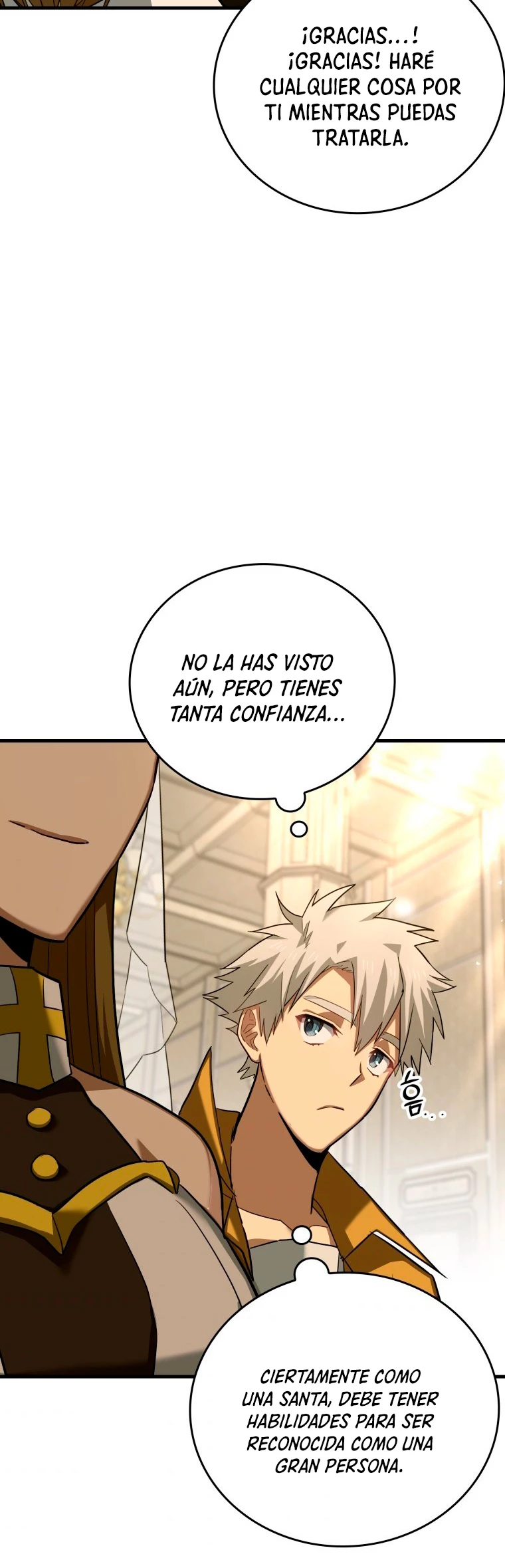Al demonio con ser un santo, soy un medico Capitulo 28 página 49